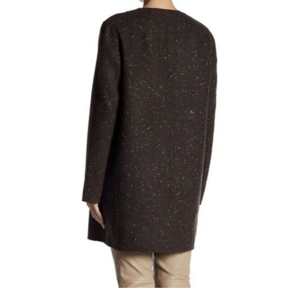 Theory Brown Pea Coat 🖤 - Picture 3 of 6